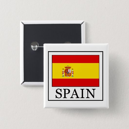 Schaltfläche Spanien Button (Vorne & Hinten)