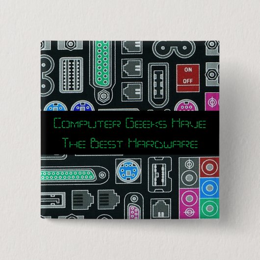 Schaltfläche "Spaß" des Computers Button (Vorderseite)