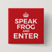 Schaltfläche "Speak Frog & Enter" Button (Vorderseite)