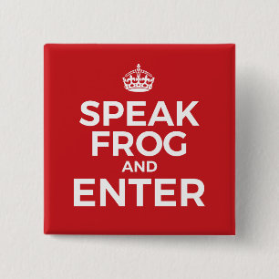 Schaltfläche "Speak Frog & Enter" Button