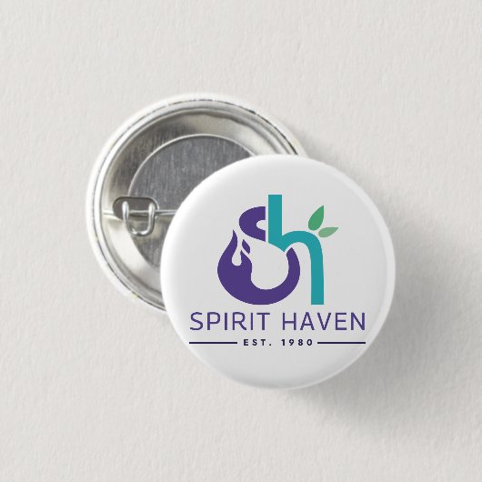 Schaltfläche "Spirit Haven 1 1/4" Button (Vorne & Hinten)