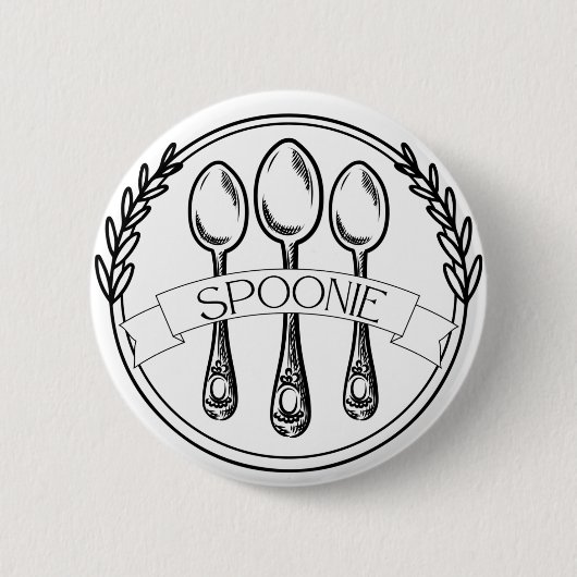 Schaltfläche "Spoonie Chronic Illusion Awareness" Button (Vorderseite)