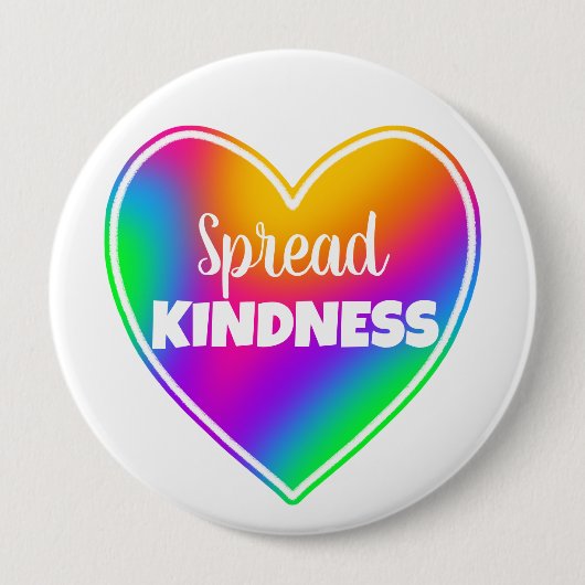 Schaltfläche "Spread Kindness Rainbow" Button (Vorderseite)