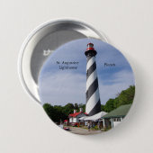 Schaltfläche St. Augustine Lighthouse Button (Vorne & Hinten)