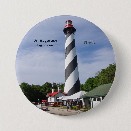 Schaltfläche St. Augustine Lighthouse Button (Vorderseite)