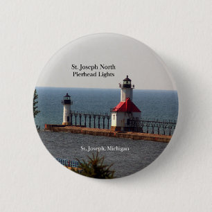 Schaltfläche St. Joseph North Pierhead Lights Button