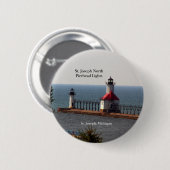 Schaltfläche St. Joseph North Pierhead Lights Button (Vorne & Hinten)