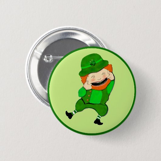 Schaltfläche "St. Patrick's Day" Button (Vorne & Hinten)
