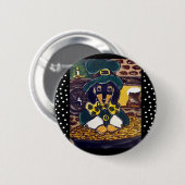 Schaltfläche St. Patty Button (Vorne & Hinten)