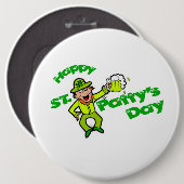 Schaltfläche "St. Patty's Day" Button (Vorne & Hinten)