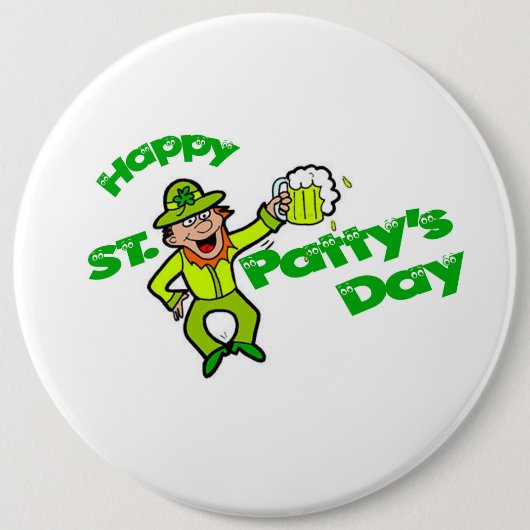Schaltfläche "St. Patty's Day" Button (Vorderseite)