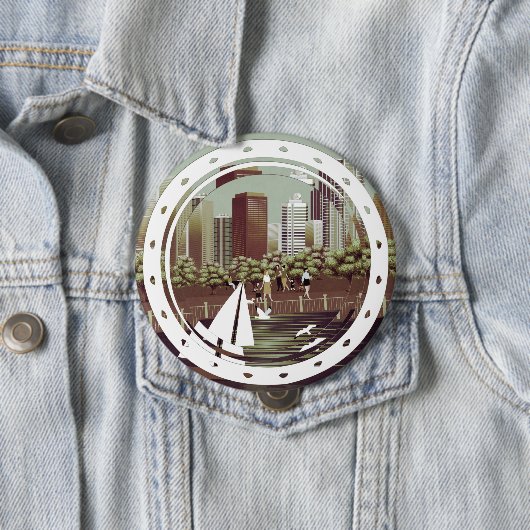 Schaltfläche "Stadtlandschaft" Button (Beispiel)