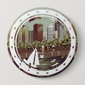 Schaltfläche "Stadtlandschaft" Button (Vorderseite)