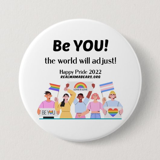 Schaltfläche "Stolz" Button (Vorderseite)