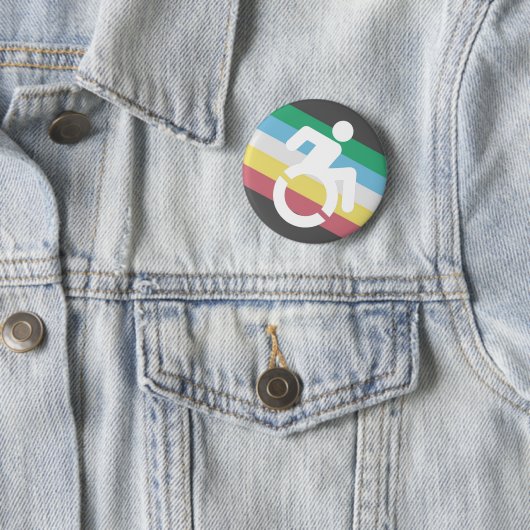 Schaltfläche "Stolze Behinderung" Button (Beispiel)