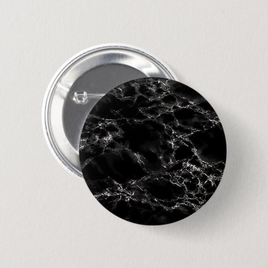 Schaltfläche "Stone" aus schwarzem Marmor Button (Vorne & Hinten)