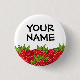 Schaltfläche Strawberry Club Name Button