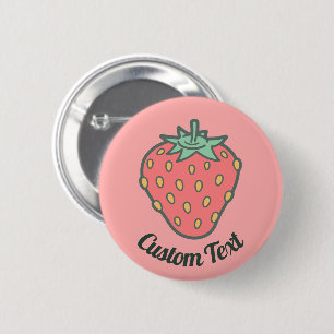 Schaltfläche Strawberry Icon Button