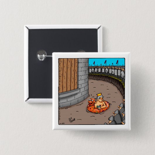 Schaltfläche "Sturm der Burg" Button (Vorne & Hinten)