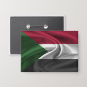 Schaltfläche "Sudan Flag" Button (Vorderseite/Rückseite)
