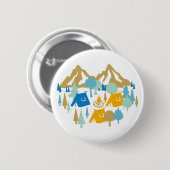 Schaltfläche Summer Forest Camping Button (Vorne & Hinten)