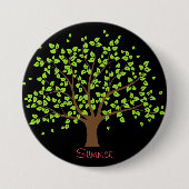 Schaltfläche "Summer Green Tree" Button (Vorderseite)
