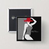 Schaltfläche "Summer Woman" Button (Vorne & Hinten)