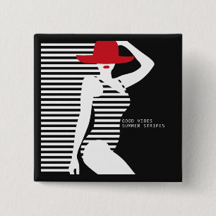 Schaltfläche "Summer Woman" Button