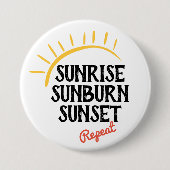 Schaltfläche Summertime Vibes Button (Vorderseite)