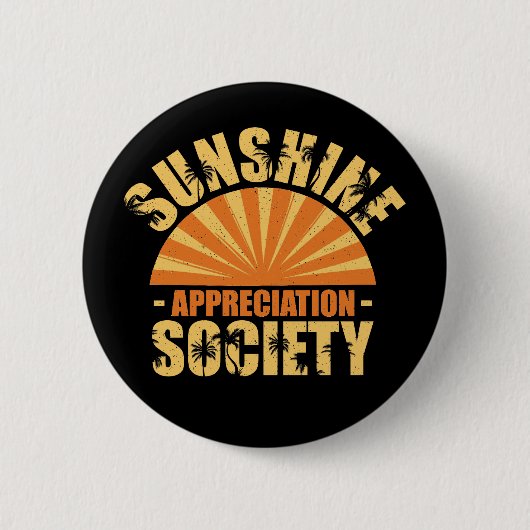 Schaltfläche "Sunshine Appreciating Society" Button (Vorderseite)