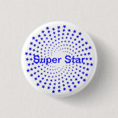 Schaltfläche - Super Star-Sternexplosion Button (Vorderseite)