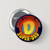Schaltfläche "Super Vater Vatertag" Button (Vorne & Hinten)