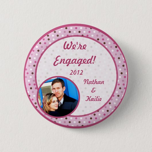 Schaltfläche "Sweet Liebe Foto" Button (Vorderseite)