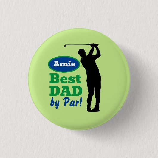 Schaltfläche "Tag der benutzerdefinierten Väter" Button (Vorderseite)
