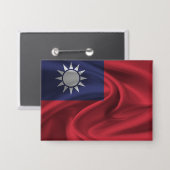 Schaltfläche Taiwan Flag Button (Vorderseite/Rückseite)