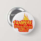 Schaltfläche Tampere Hot Wings Button (Vorne & Hinten)