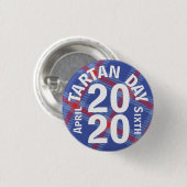Schaltfläche "Tartan Day 2020" Button (Vorne & Hinten)