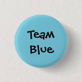 Schaltfläche "Team Blue" Button (Vorderseite)