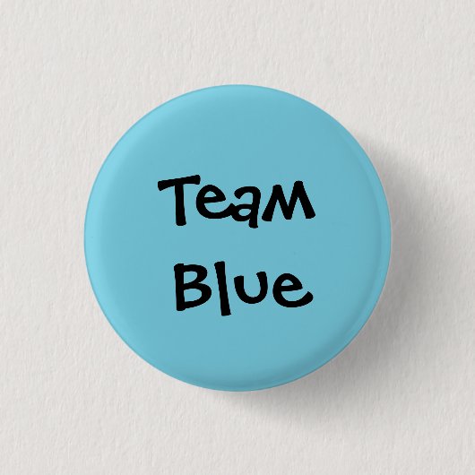 Schaltfläche "Team Blue" Button (Vorderseite)
