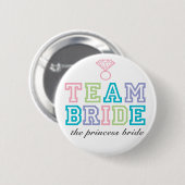 Schaltfläche Team Bride Button (Vorne & Hinten)