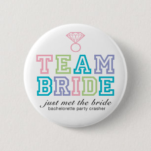 Schaltfläche Team Bride Button