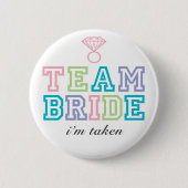 Schaltfläche Team Bride Button (Vorderseite)