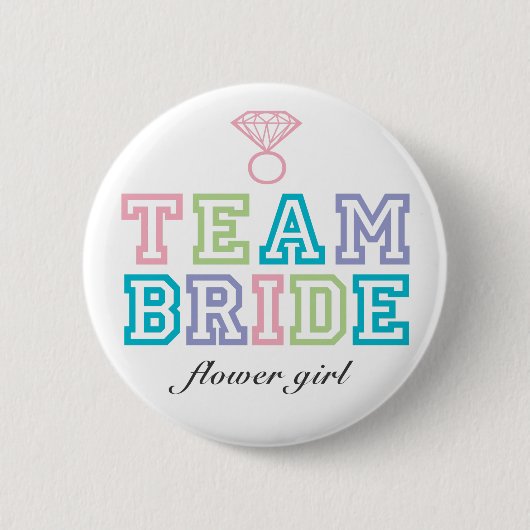 Schaltfläche Team Bride Button (Vorderseite)