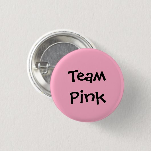 Schaltfläche "Team Pink" Button (Vorne & Hinten)