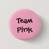 Schaltfläche "Team Pink" Button (Vorderseite)