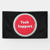 Schaltfläche "Technischer Support - Red Panic" Banner (Horizontal)