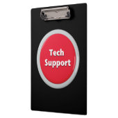 Schaltfläche "Technischer Support - Red Panic" Klemmbrett (Links)