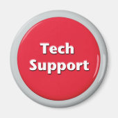 Schaltfläche "Technischer Support - Red Panic" Magnet (Vorne)