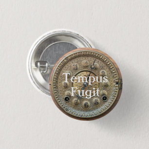 Schaltfläche Tempus Fugit Clockface Button