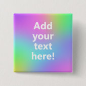 Schaltfläche "Text-Rainbow-Quadrat hinzufügen" Button (Vorderseite)